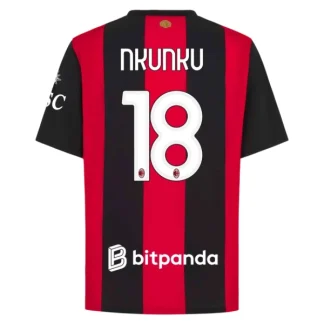 Moški nogometni dres AC Milan Christopher Nkunku #18 Domači 2026-27