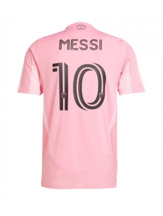 Najcenejši Moški Nogometni dres Inter Miami Lionel Messi #10 Domači 2026-27 Roza