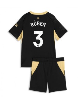 Najcenejši Otroški Nogometni dres kompleti Manchester City Gostujoči 2026-27 Ruben Dias #3