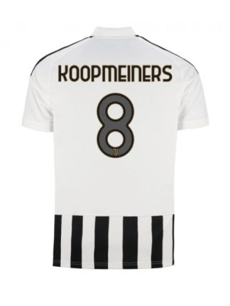 Najcenejši Nogometni dres Teun Koopmeiners #8 Juventus Domači 2026-27 bela črna