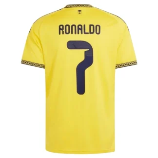 Najcenejši Nogometni dres Al-Nassr Domači 2026-27 rumena Cristiano Ronaldo #7
