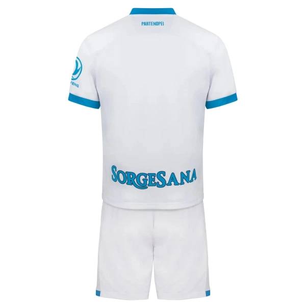 Kupite Poceni Otroški Nogometni dres kompleti bela SSC Napoli Gostujoči 2026-27-1