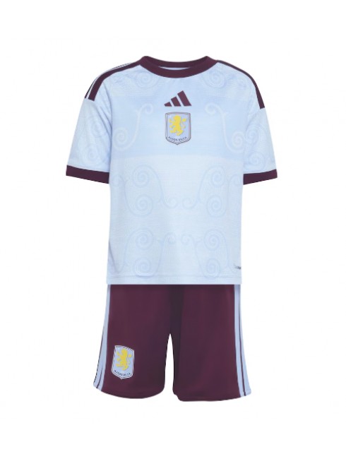 Najcenejši Otroški Nogometni dres kompleti Aston Villa Amadou Onana #24 Tretji 2026-27 -1