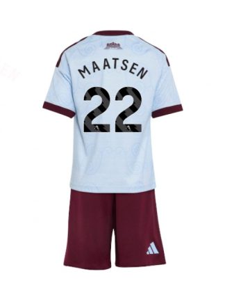 Poceni Otroški Nogometni dres kompleti Aston Villa Ian Maatsen #22 Tretji 2026-27