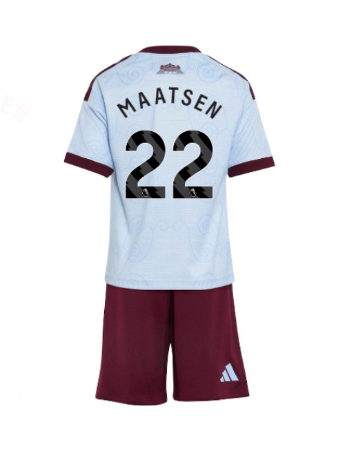 Poceni Otroški Nogometni dres kompleti Aston Villa Ian Maatsen #22 Tretji 2026-27