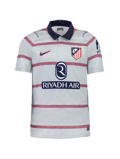 Poceni Otroški dres kompleti Atletico Madrid Tretji 2026-27 bela rdeča-1