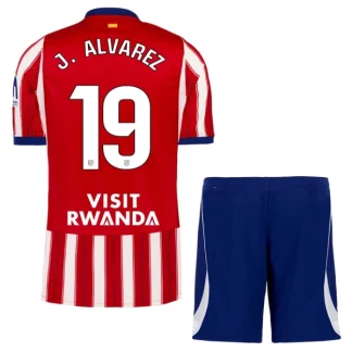 Poceni Otroški dres kompleti Atlético Madrid Domači 2026/27 tisk J. Alvarez 19
