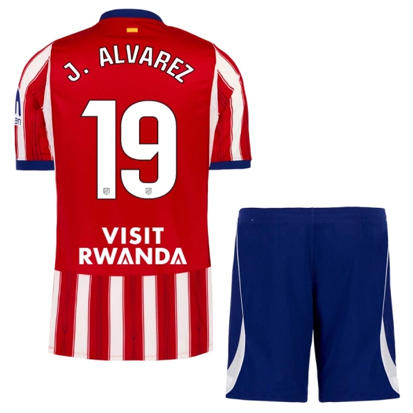 Poceni Otroški dres kompleti Atlético Madrid Domači 2026/27 tisk J. Alvarez 19