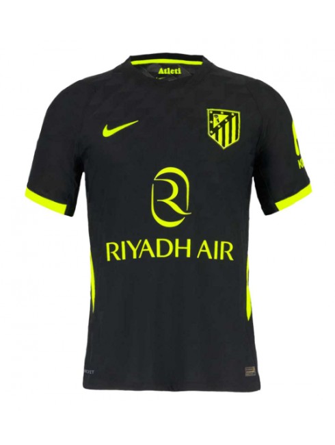 Moški Nogometni dres Atletico Madrid Julian Alvarez #19 Gostujoči 2026-27 črna in zelena-1
