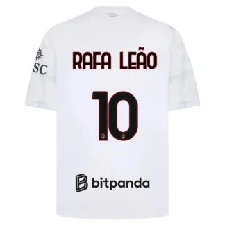 Poceni nogometni dres Rafael Leao #10 AC Milan Gostujoči 2026-27