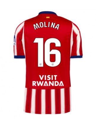 Moški Nogometni dres Atletico Madrid Nahuel Molina #16 Domači 2026-27