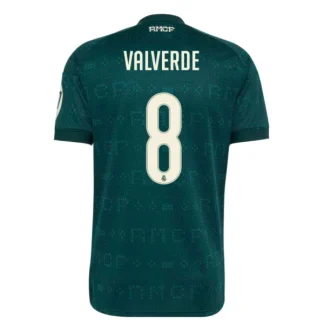 Najcenejši Nogometni dres Real Madrid Federico Valverde #8 Gostujoči 2026-27