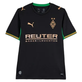 Najcenejši nogometni dres 2026-27 Borussia Monchengladbach Gostujoči črna