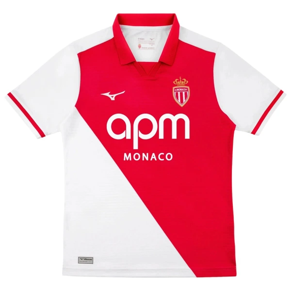 Najcenejši nogometni dres AS Monaco Domači 2026-27 z lastnim imenom